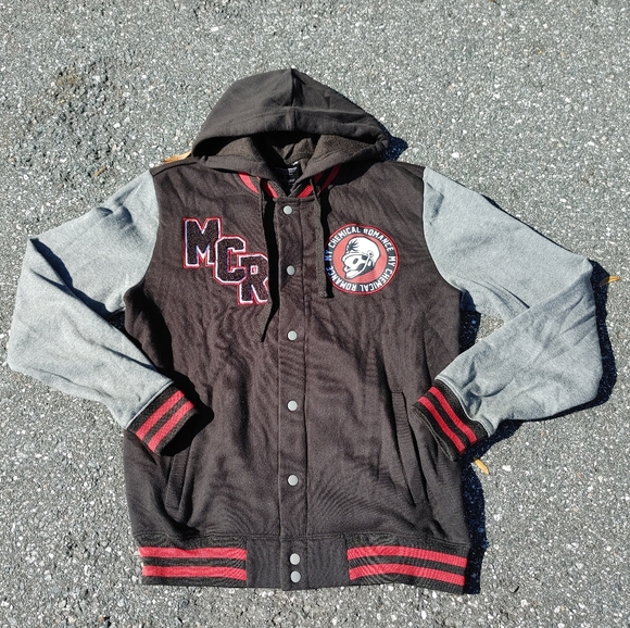 Other - My Chemical Romance Hooded Letterman Jacket, Size Small